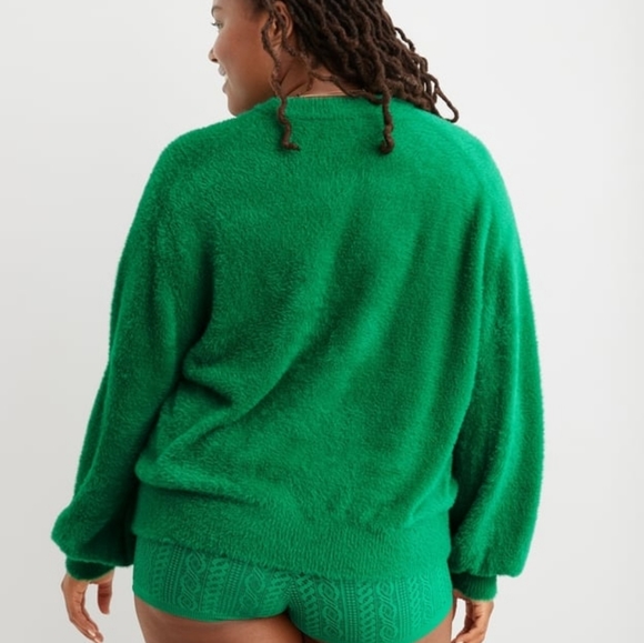 AERIE FLURRY CREW SWEATER - Picture 3 of 7